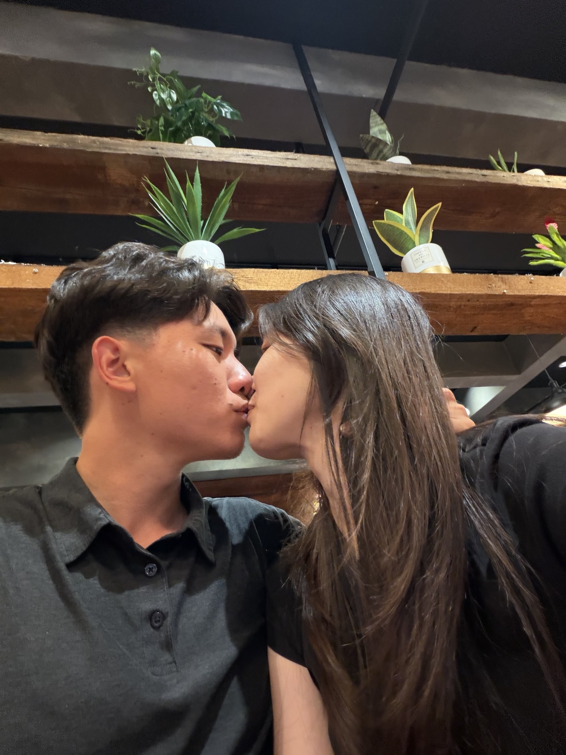 洲洲与祖一的合照